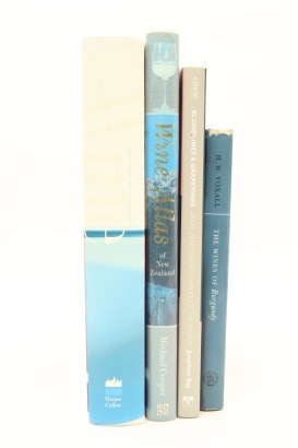 (1) A Collection of Wine Reference books Including Bloodlines and & Grapevines By Jonathan Ray
