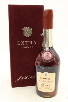 (1) Martell Extra Cordon Argent Cognac, France (GB)