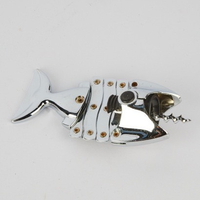 A Maxima Lazy Fish Corkscrew Wine Bottle Opener