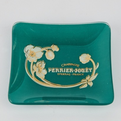 A Perrier~Jou&euml;t Champagne Glass Dish