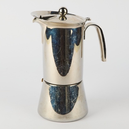 A Stainless Steel Euroline Espresso Pot