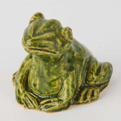 A Mary Buxton Pottery Frog
