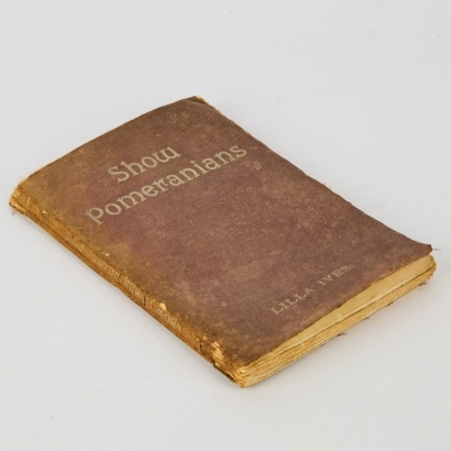 An Antique Book on Pomeranians