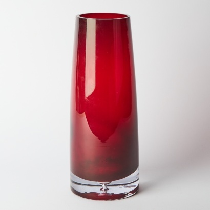 A Ruby Red Vase