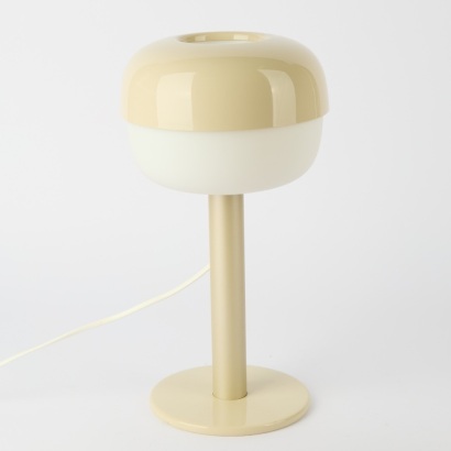 A Mushroom Mid Century Style Table Lamp
