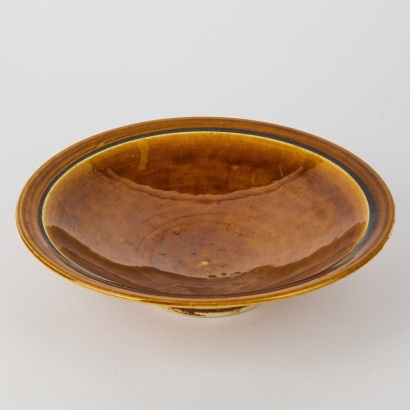 A Peter Alger White Clay Bowl