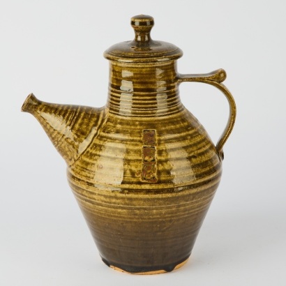 A Chester Nealie Coffee Pot with Impressed Stamps
