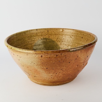 A Very Large Woodfired New Zealand Studio Pottery Bowl