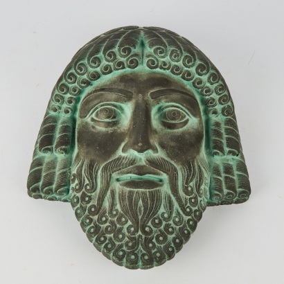A Large Wall Bust of Zeus
