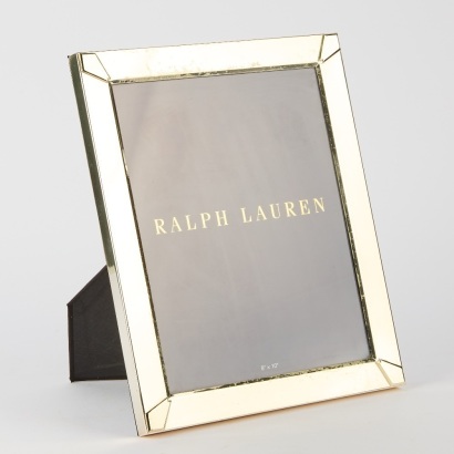 A Ralph Lauren Silver Plate Frame