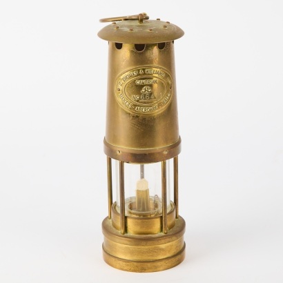E Thomas & Williams Miners Lamp