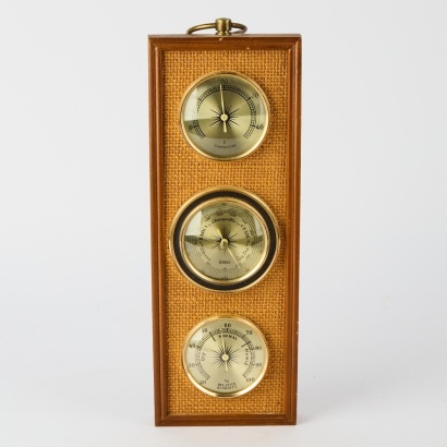 A Retro Empex Wooden Framed Weatherstation