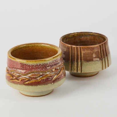 A Pair of Ikebana Planters