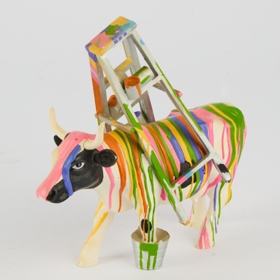 A Cow Parade 'Painter' Muuu Travies No.7733