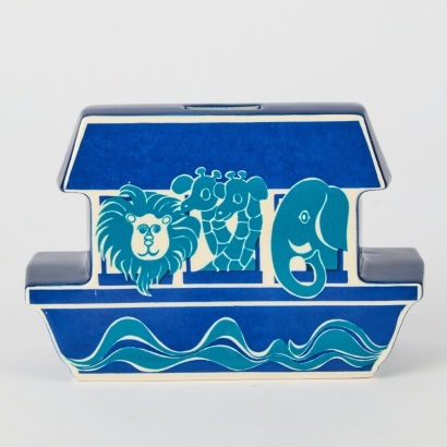 A Mid-Century Carlton Ware No.2946 'Noah's Ark' Money Box
