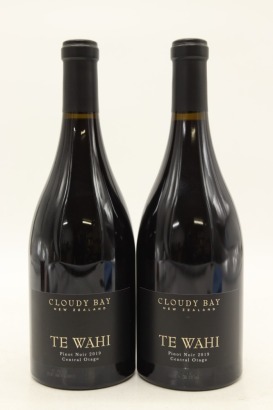 (2) 2019 Cloudy Bay Te Wahi Pinot Noir, Central Otago