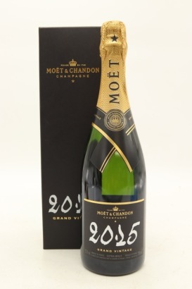 (1) 2015 Moet & Chandon Grand Vintage Brut, Champagne [JR16]