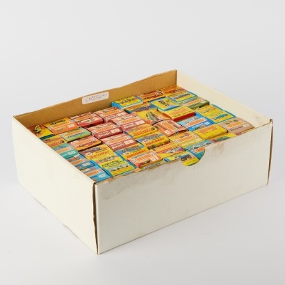 A Carton of Vintage Matchbox Superfast Picture Vehicles