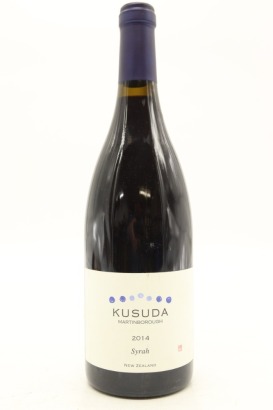 (1) 2014 Kusuda Syrah, Martinborough [JR17] &diams;