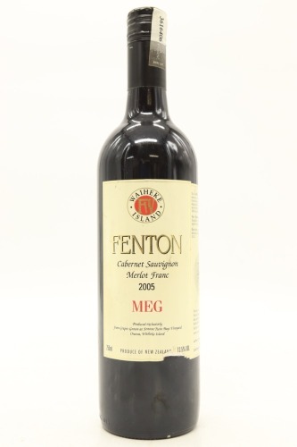 (1) 2005 Fenton MEG Cabernet Sauvignon - Merlot - Franc, Waiheke Island &diams;