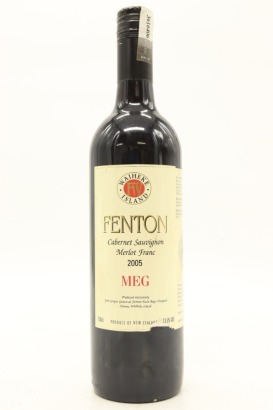 (1) 2005 Fenton MEG Cabernet Sauvignon - Merlot - Franc, Waiheke Island &diams;