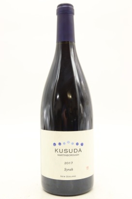 (1) 2017 Kusuda Syrah, Martinborough [JR17] &diams;