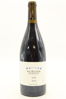 (1) 2016 Kusuda Syrah, Martinborough [JR17] &diams;