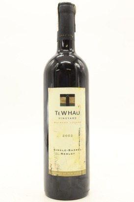(1) 2002 Te Whau Single-Barrel Merlot, Waiheke Island &diams;