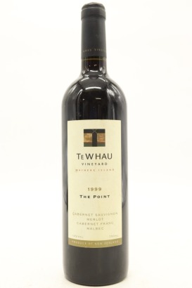 (1) 1999 Te Whau The Point, Waiheke Island (1st Vintage / Release) &diams;