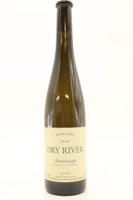 (1) 2018 Dry River Craighall Vineyard Riesling, Martinborough &diams;