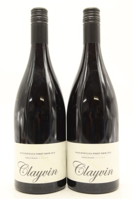 (2) 2015 Giesen 'Clayvin' Single Vineyard Selection Pinot Noir, Marlborough &diams;