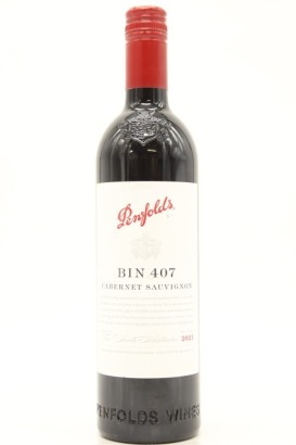 (1) 2021 Penfolds Bin 407 Cabernet Sauvignon, South Australia [JR16] &diams;