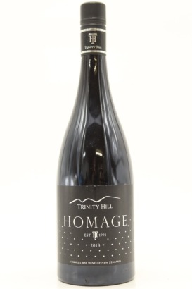 (1) 2018 Trinity Hill Homage Syrah, Gimblett Gravels [JR18.5] &diams;