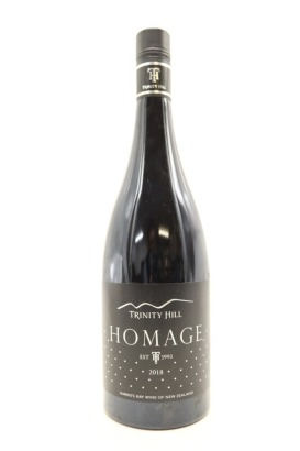 (1) 2018 Trinity Hill Homage Syrah, Gimblett Gravels [JR18.5] &diams;