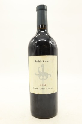 (1) 2006 Blake Family Vineyard Redd Gravels, Gimblett Gravels [BC96] &diams;