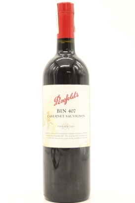(1) 2001 Penfolds Bin 407 Cabernet Sauvignon, South Australia &diams;
