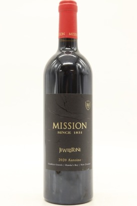 (1) 2020 Mission Estate Winery Jewelstone Antoine, Gimblett Gravels [JR16.5] &diams;