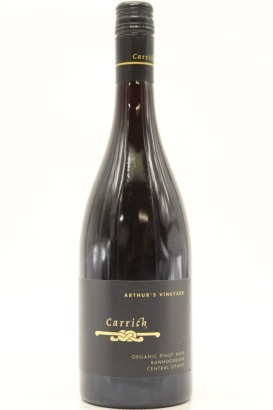 (1) 2022 Carrick Arthur's Vineyard Pinot Noir, Bannockburn [JR16] &diams;