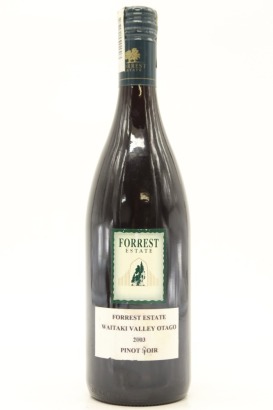 (1) 2003 Forrest Estate Waitaki Valley Pinot Noir, Central Otago &diams;