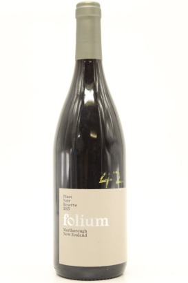(1) 2013 Folium Reserve Pinot Noir, Marlborough &diams;