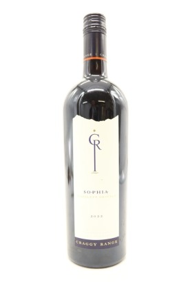 (1) 2022 Craggy Range 'Sophia', Gimblett Gravels &diams;
