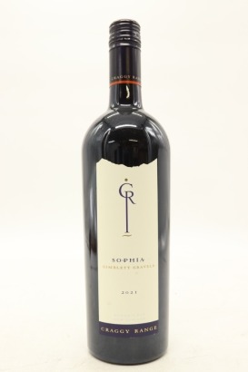 (1) 2021 Craggy Range 'Sophia', Gimblett Gravels [JR16.5] &diams;
