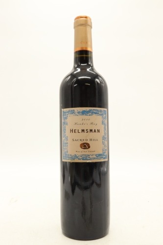 (1) 2010 Sacred Hill Helmsman Cabernet - Merlot, Hawke's Bay [JR17] &diams;