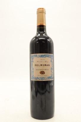 (1) 2010 Sacred Hill Helmsman Cabernet - Merlot, Hawke's Bay [JR17] &diams;