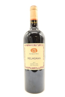 (1) 2017 Sacred Hill Helmsman Cabernet - Merlot, Hawke's Bay &diams;