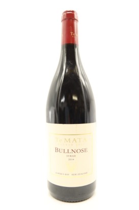 (1) 2014 Te Mata Estate Bullnose Syrah, Hawke's Bay [JR16.5] &diams;