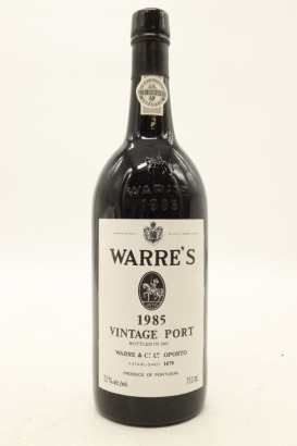 (1) 1985 Warre's Vintage Port, Portugal, 20% ABV [JR18] &diams;