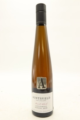 (1) 2016 Auntsfield Busch Block Late Harvest Riesling, Marlborough &diams;