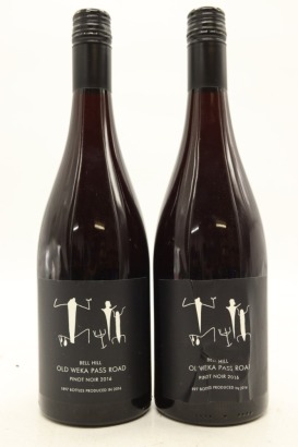 (2) 2016 Bell Hill Old Weka Pass Road Pinot Noir, Canterbury &diams;