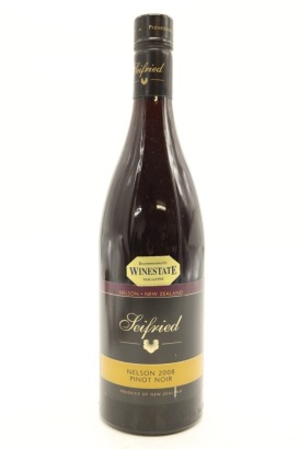 (1) 2008 Seifried Pinot Noir, Nelson
